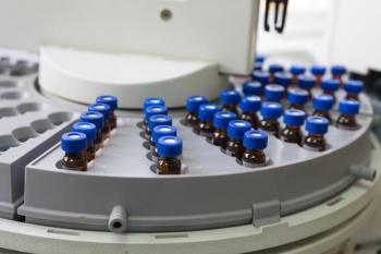 Sample test in vial for Gas chromatography (GC), is a common type of chromatography used in analytical chemistry. | Image Credit: © Thammasiri - stock.adobe.com