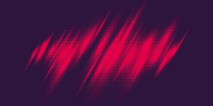 Monochrome printing raster, abstract vector halftone background. | Image Credit: © aleksei_derin - stock.adobe.com