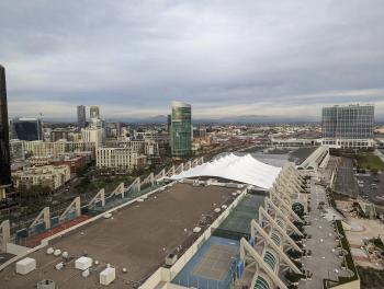Overlooking the San Diego Convention Center | Image Credit: © Patrick Lavery