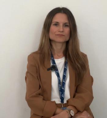 Martina Catani of the University of Ferrera | Photo Credit: Alasdair Matheson