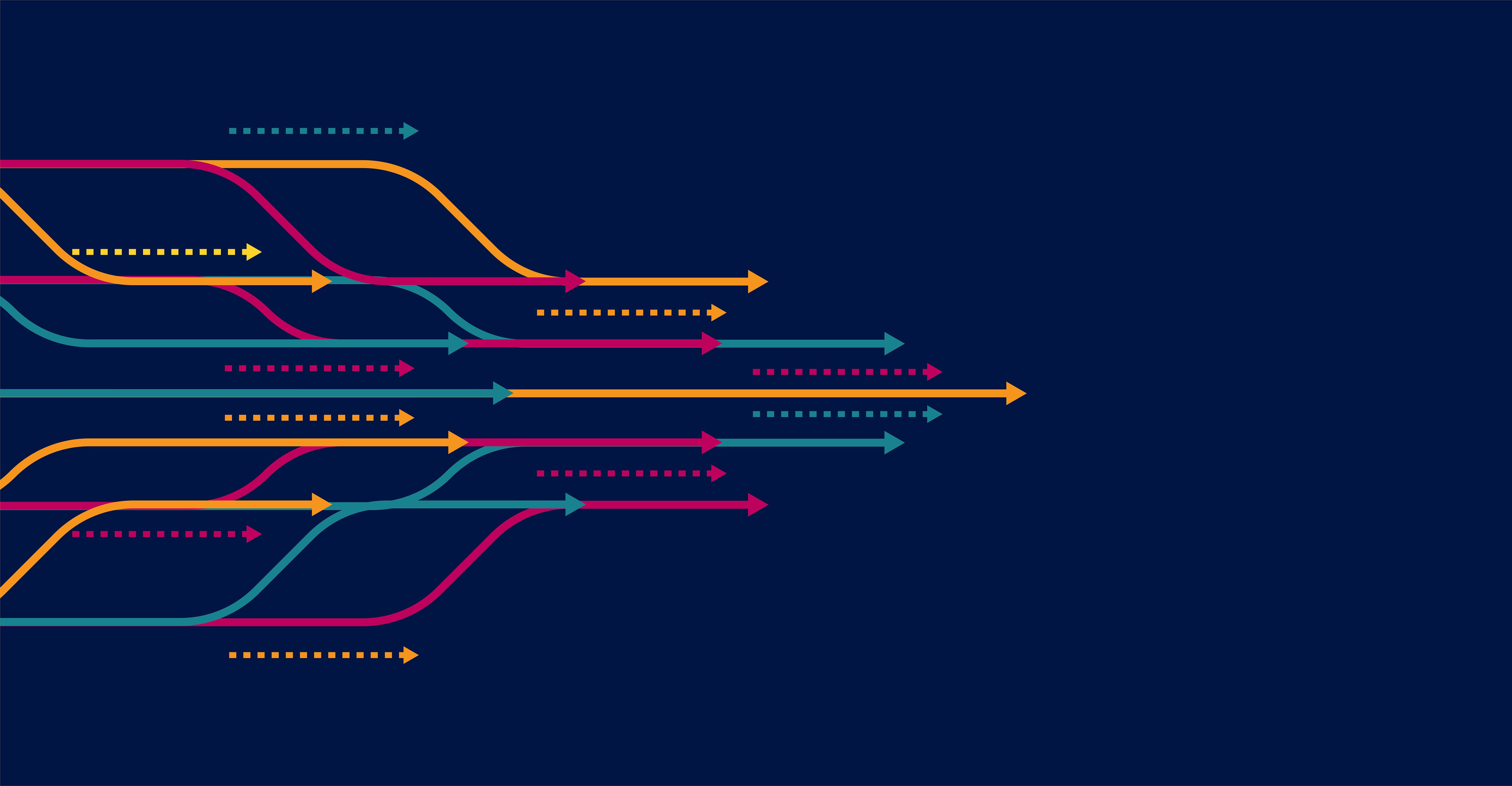 Abstract arrow direction. Technology background © natron - stock.adobe.com