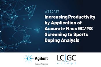 Increasing Productivity by Application of Accurate Mass GC/MS Screening to Sports Doping Analysis