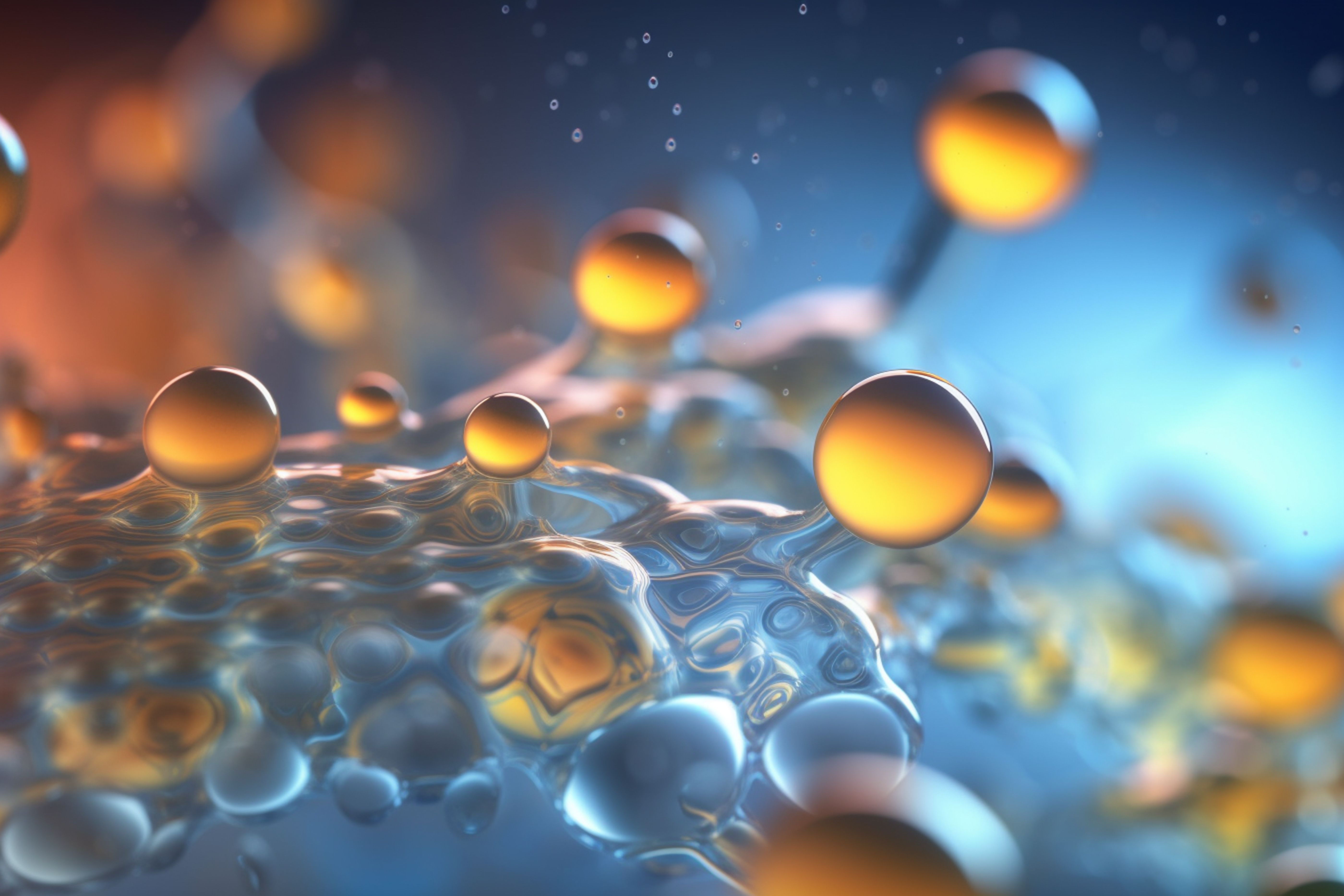 Colorful 3D Illustration of the Biochemical Process of Lipid Synthesis | Image Credit: © artefacti - stock.adobe.com