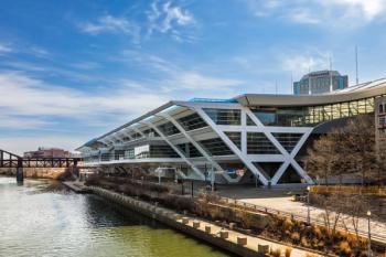 Pittsburgh, PA - April 3, 2021: exterior of the David L. Lawrence Convention Center on the Allegheny River on Fort Duquesne Boulevard in the downtown Pittsburgh | Image Credit: © eurobanks - stock.adobe.com