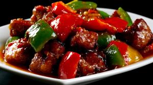 Chromatography Flavor Profiling of Stir-Fried Pork and Peppers Dish