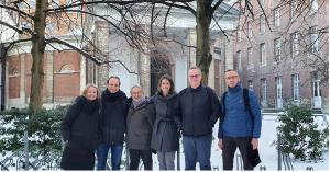 Hanne Van den Keybus, Ken Broeckhoven, Rudy Senten, Deidre Cabooter, Sebastiaan Eeltink, and Frédéric Lynen