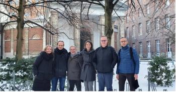 Hanne Van den Keybus, Ken Broeckhoven, Rudy Senten, Deidre Cabooter, Sebastiaan Eeltink, and Frédéric Lynen