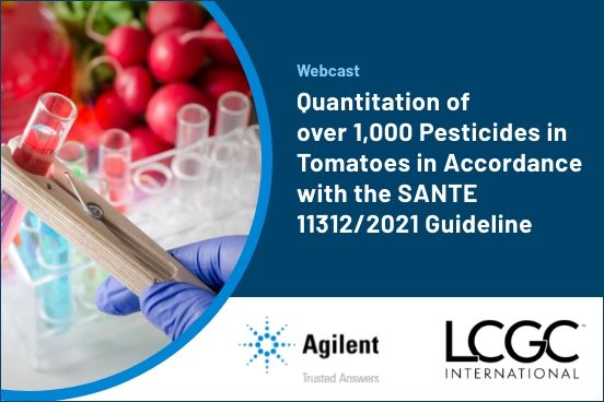 Quantitation of over 1000 Pesticides in Tomatoes in Accordance with the SANTE 11312/2021 Guideline