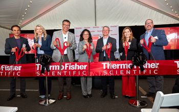 Thermo Fisher leaders help cut the ribbon Wednesday on the company’s new 6,000-square-foot Advanced Therapies Collaboration Center in Carlsbad, Calif. | Image Credit: © Thermo Fisher Scientific - https://newsroom.thermofisher.com/newsroom/press-releases/press-release-details/2025/Thermo-Fisher-Scientific-Opens-Advanced-Therapies-Collaboration-Center-in-Greater-San-Diego-to-Help-Accelerate-Cell-Therapy-Development/default.aspx