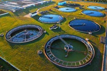 Sewage Treatment Plant. Wastewater Treatment Water Use. Filtration Effluent and Waste Water. Industrial Solutions for Sewerage Water Treatment and Recycled. | Image Credit: © MaxSafaniuk - stock.adobe.com