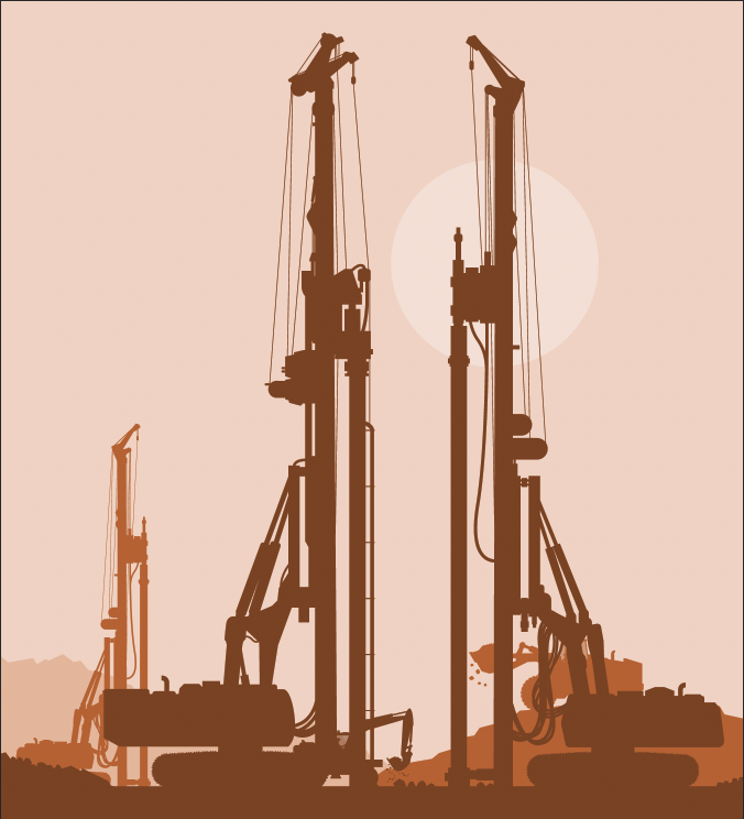 oil rigs