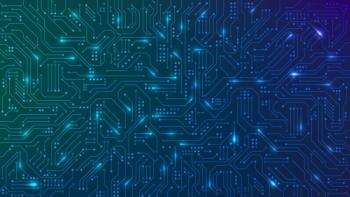 Abstract futuristic circuit board. High computer technology blue color background. Hi-tech digital technology concept. Vector illustration | Image Credit: © Ihor - stock.adobe.com.