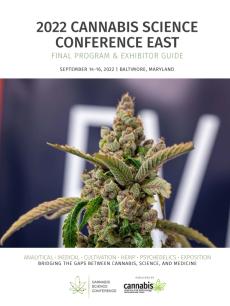 2022 Cannabis Science Conference East Final Program & Exhibitor Guide