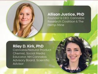 Cannabis Science Conference Spring 2024: Interview with Keynote Speakers Allison Justice, PhD and Riley Kirk, PhD