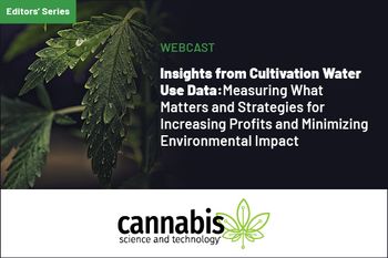 Insights from Cultivation Water Use Data: Measuring What Matters and Strategies for Increasing Profits and Minimizing Environmental Impact