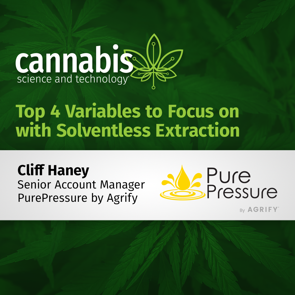 Top 4 Variables to Focus on with Solventless Extraction | Cannabis ...