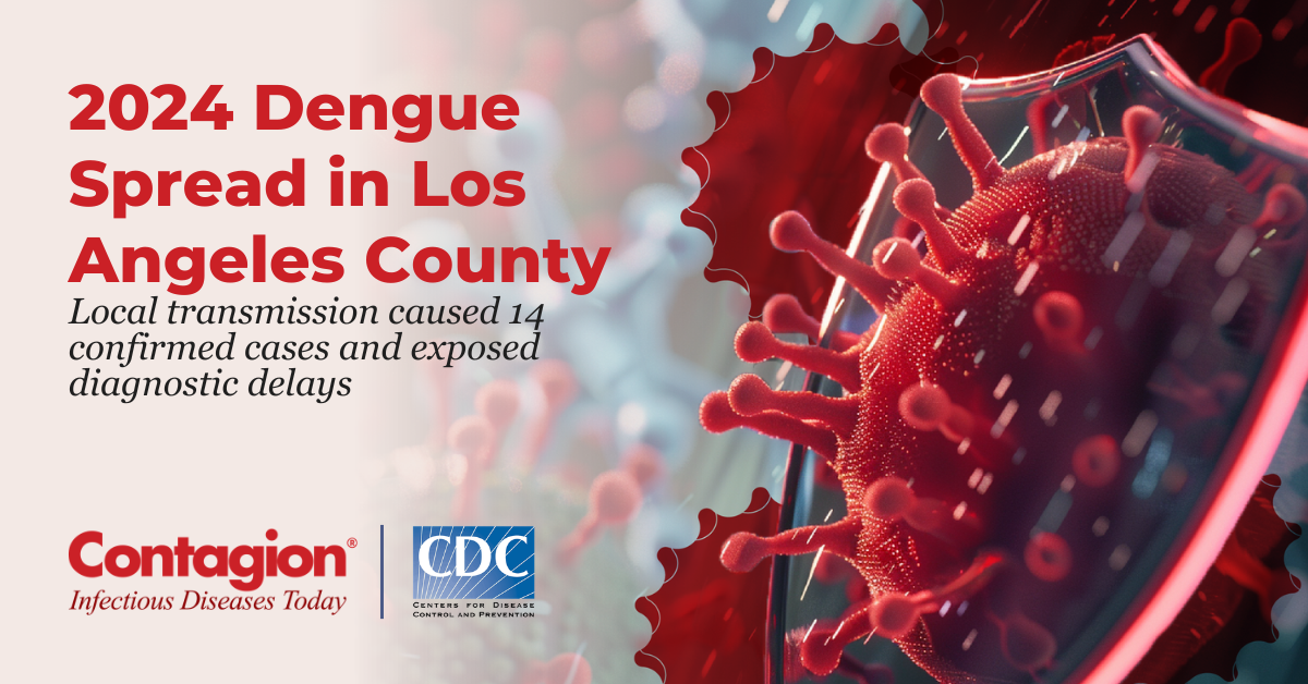 <![CDATA[Local Dengue Spread in Los Angeles County Led to 14 Cases in 2024]]>