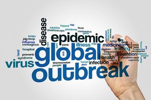 The Ripple Effect of Climate Change on Epidemic Risk