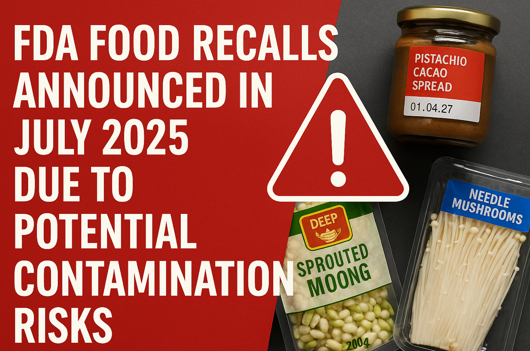 July 2025 FDA Food Recalls Linked To Potential Bacterial Contamination july-2025-fda-food-recalls-linked-to-potential-bacterial-contamination