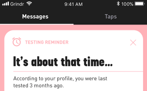 Grindr Aims to Help Improve HIV Testing Rates