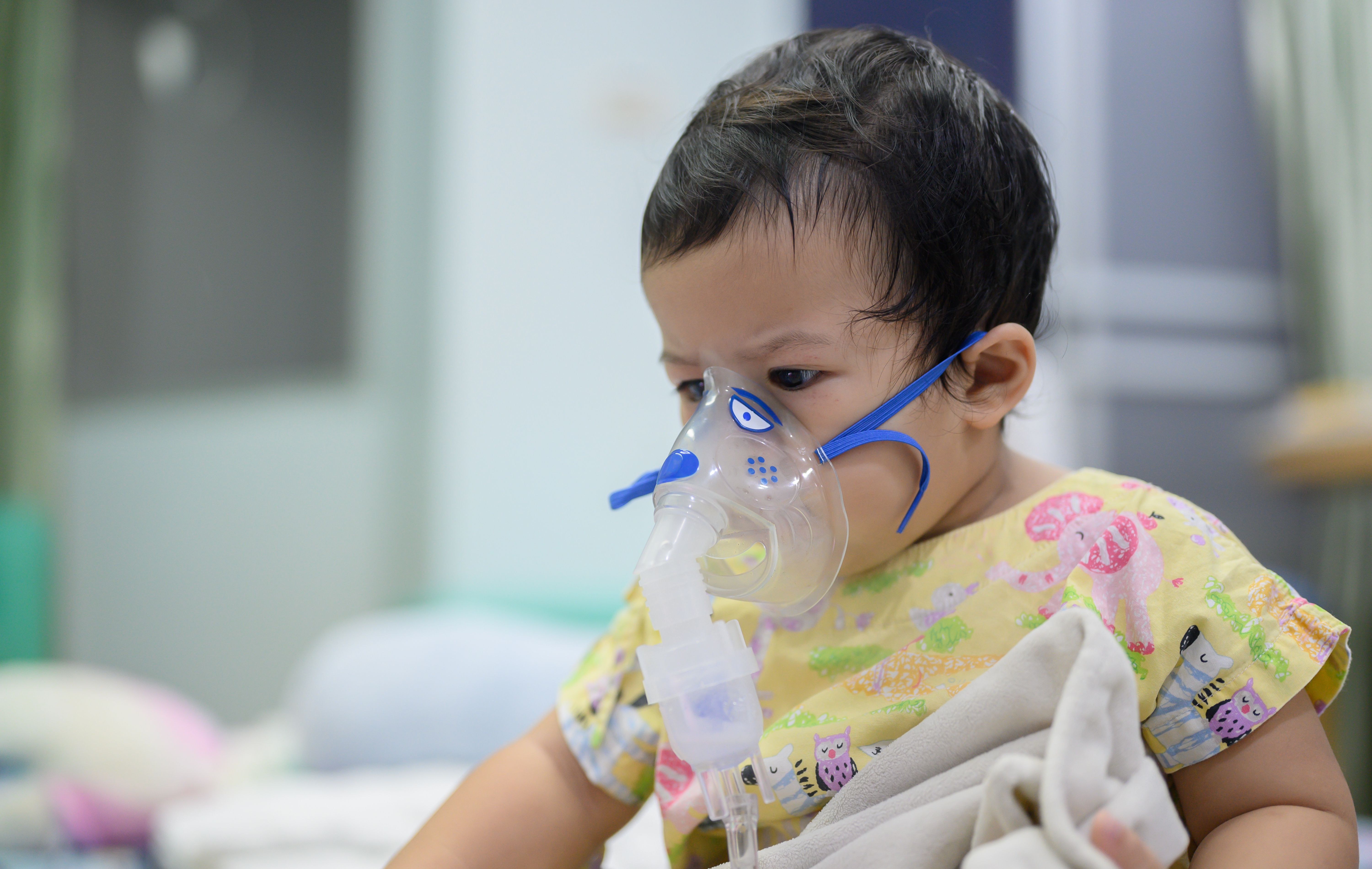 Children were hospitalized the most during the Omicron variant, by disease outcomes were the least severe during this variant.