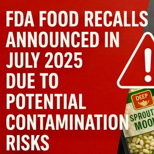 FDA food recalls in July 2025