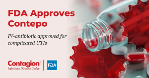 FDA Approves IV Antbiotic, Contepo, for Complicated Urinary Tract Infections