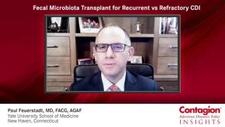 Fecal Microbiota Transplant for Recurrent vs Refractory CDI