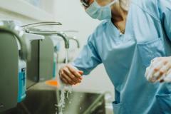 Sanitizing After PPE Doffing, Dealing With Potential HCID Exposure