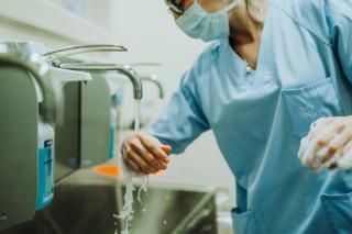 Sanitizing After PPE Doffing, Dealing With Potential HCID Exposure