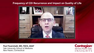 Frequency of CDI Recurrence and Impact on Quality of Life