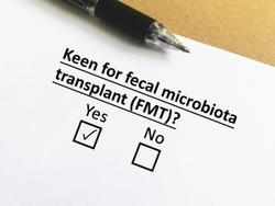 Exploring the Efficacy of Fecal Transplant for C Difficile Infection