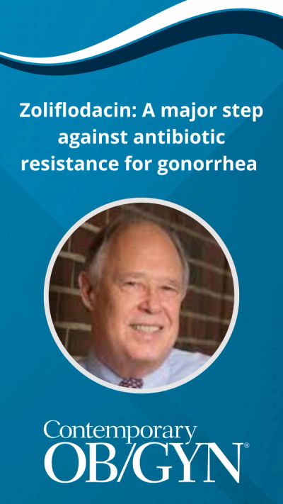 Zoliflodacin: A major step against antibiotic resistance for gonorrhea