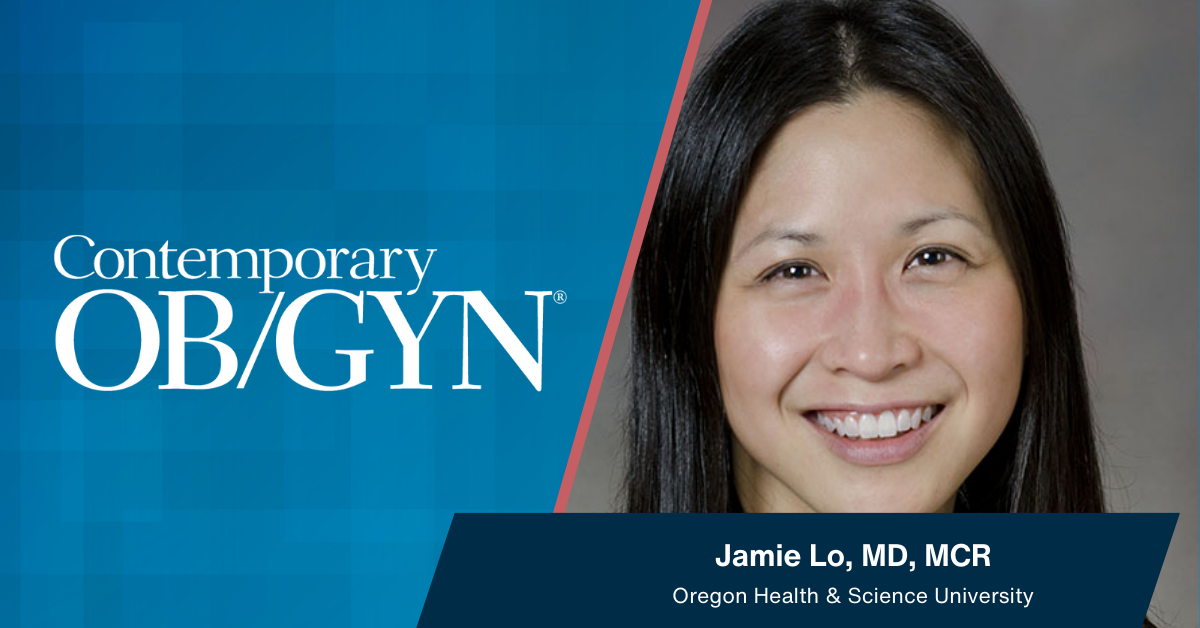 Jamie Lo, MD, MCR, highlights maternal and infant risks from prenatal opioid use