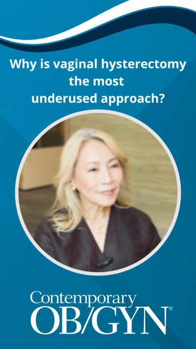 Why is vaginal hysterectomy the most underused approach?
