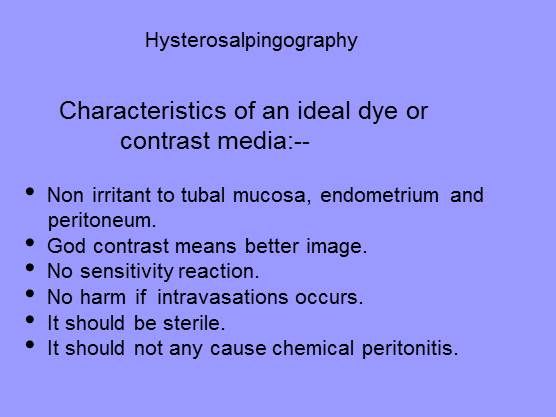 Hysterosalpingography