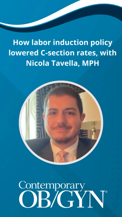 How labor induction policy lowered C-section rates, with Nicola Tavella, MPH