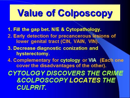 Ten Commands to be a Colposcopist
