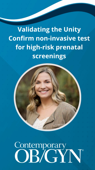 Validating the Unity Confirm non-invasive test for high-risk prenatal screenings