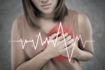 Woman chest pain