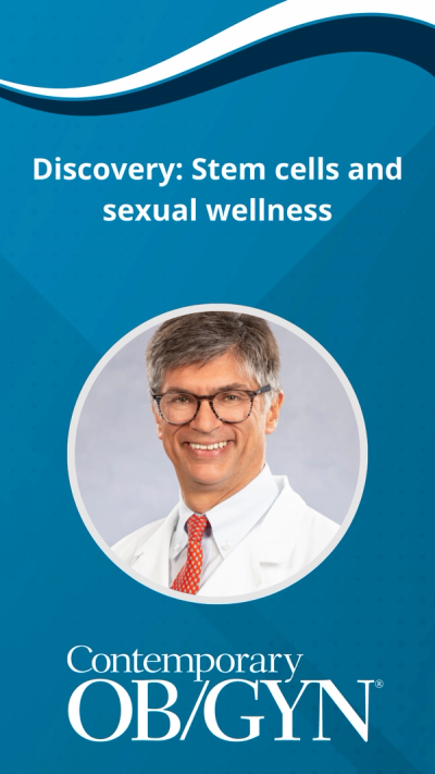 Discovery: Stem cells and sexual wellness | Image Credit: med.miami.edu.