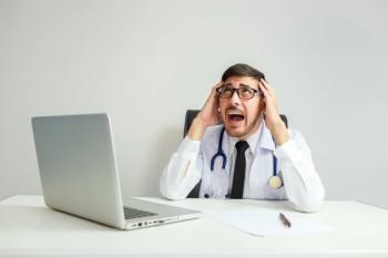 Doctor laptop