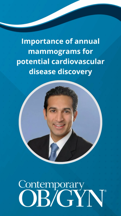 Importance of annual mammogram for potential cardiovascular disease discovery