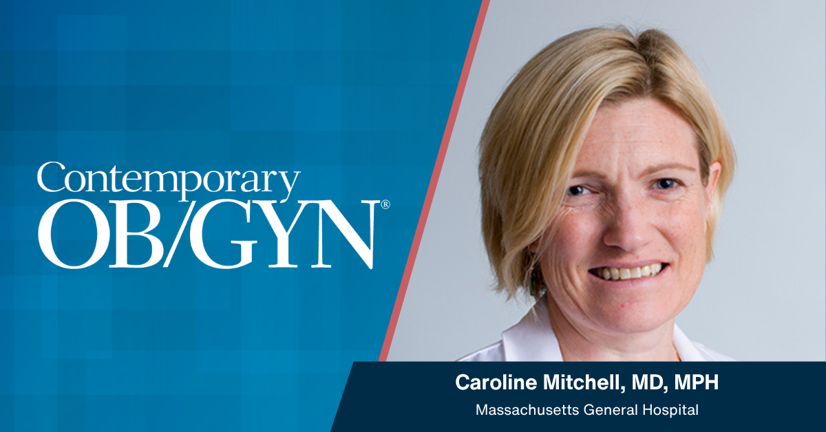 Caroline Mitchell, MD, highlights safety and flexibility in treating GSM | Image credit: Contemporary OB/GYN