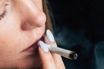 Woman smoking