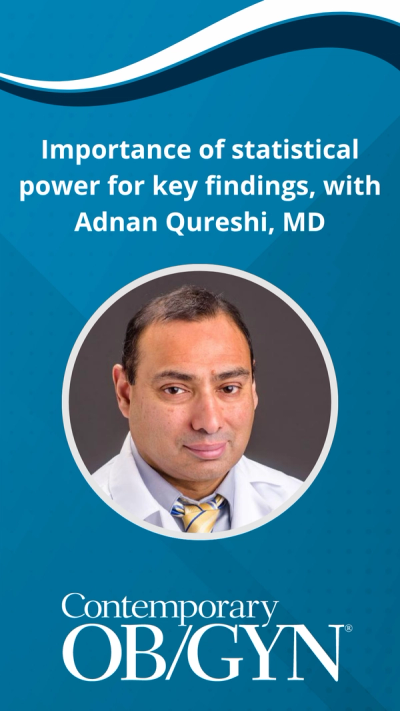Importance of statistical power for key findings, with Adnan Qureshi, MD