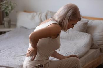Woman back pain