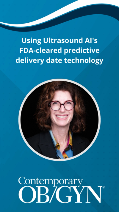Using Ultrasound AI's FDA-cleared predictive delivery date technology, with Raquel Dardik, MD