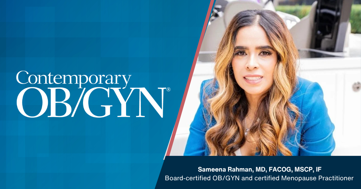 Sameena Rahman, MD, FACOG, on why the term metabolic means so much in new PMOS name