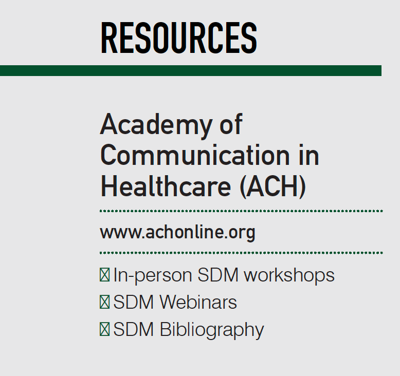 Why shared decision-making matters more than ever